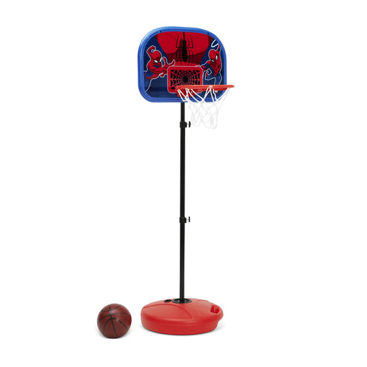 Delta Children Marvel Spider-Man Basketball Hoop Set for Kids, Red - View 1