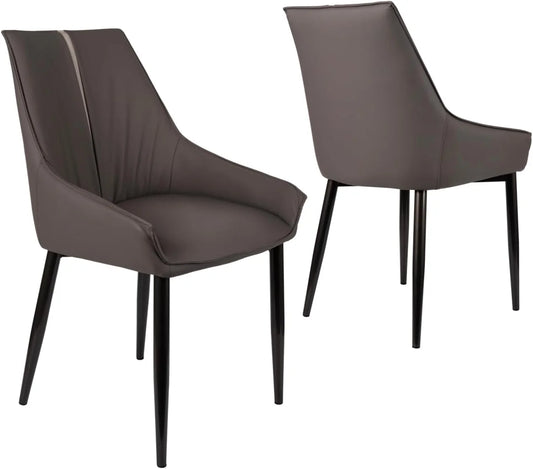 Mid Century Dining Chairs Set of 2 - View 1