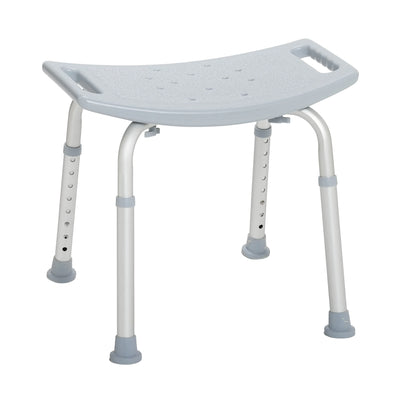 Drive Medical RTL12203KDR Shower Chair, Adjustable Shower Stool with Suction Feet, Shower Seat for Inside Tub, Bathroom Bench, 300 LB Weight Capacity
