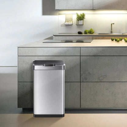 EKO Mirage-T 50 Liter / 13.2 Gallon Touchless Rectangular Motion Sensor Trash Can - View 10