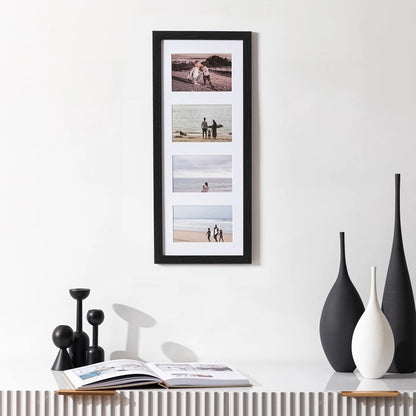 eletecpro 8x20 Collage Picture Frame - Black - View 9