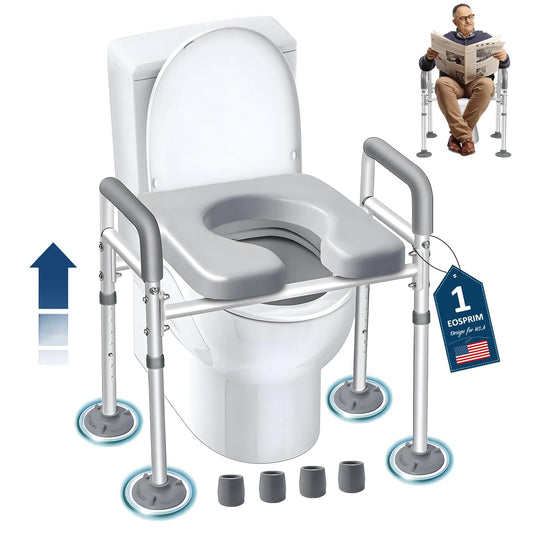 Eosprim Toilet Seat Risers for Seniors - View 1