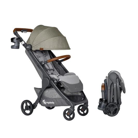 Ergobaby Metro+ Deluxe Compact Baby Stroller - Empire State Green - View 1