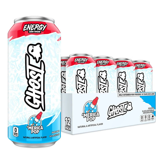 GHOST Energy Drink - 12-Pack 'Merica Pop - View 1