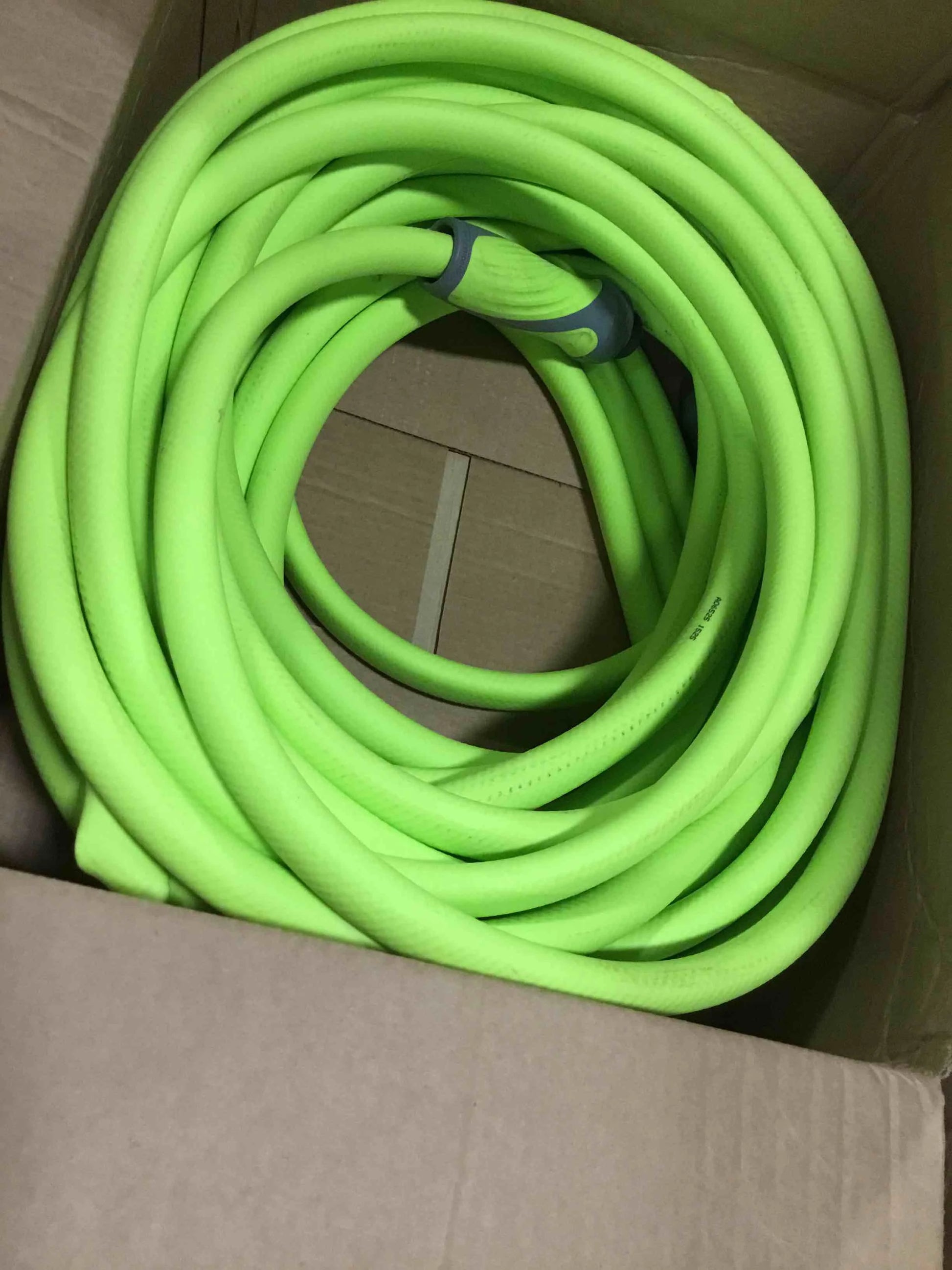 ZillaGreen PVC Flexzilla Garden Hose with SwivelGrip, 5/8 in. x 75 ft., Heavy Duty, Lightweight, Drinking Water Safe, ZillaGreen - HFZG575YWS-E, As Is condition - View 2