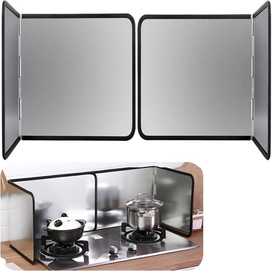 Foldable Stove Splatter Guard Grease Shield Nonstick Oil Stove Splash Guard - View 1