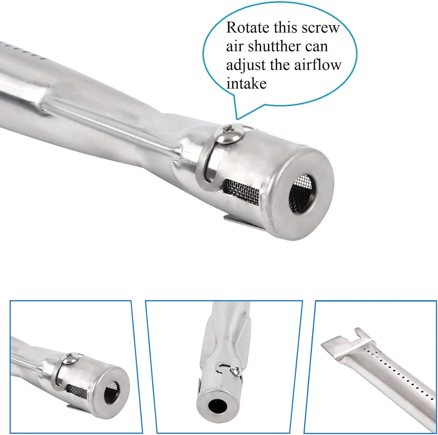 Gassaf Burner Tube Set Replacement for Weber 67820 67722 - View 7