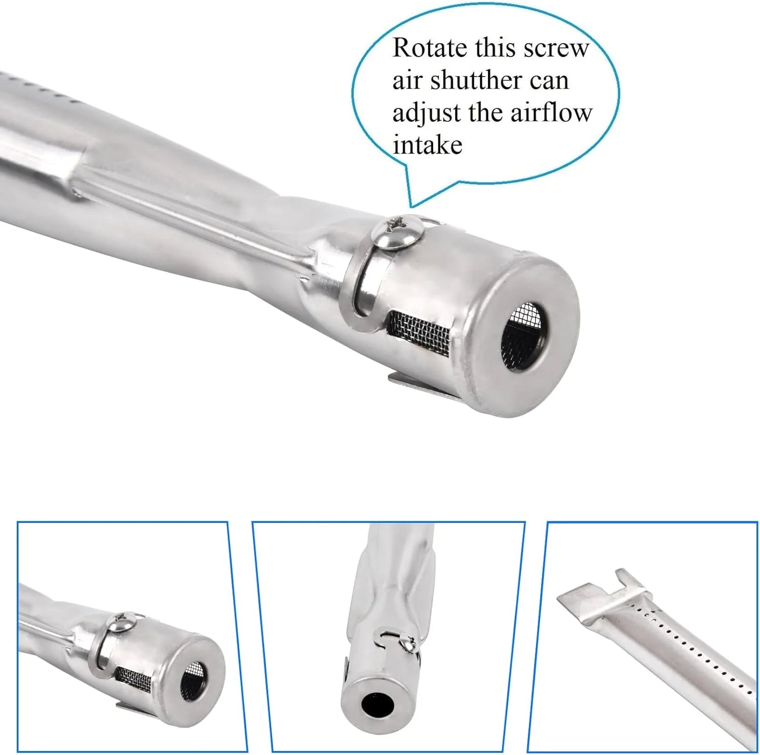 Gassaf Burner Tube Set Replacement for Weber 67820 67722 - View 7