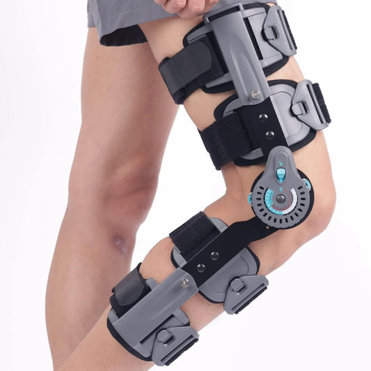 Hinged Post OP Knee Brace - View 1