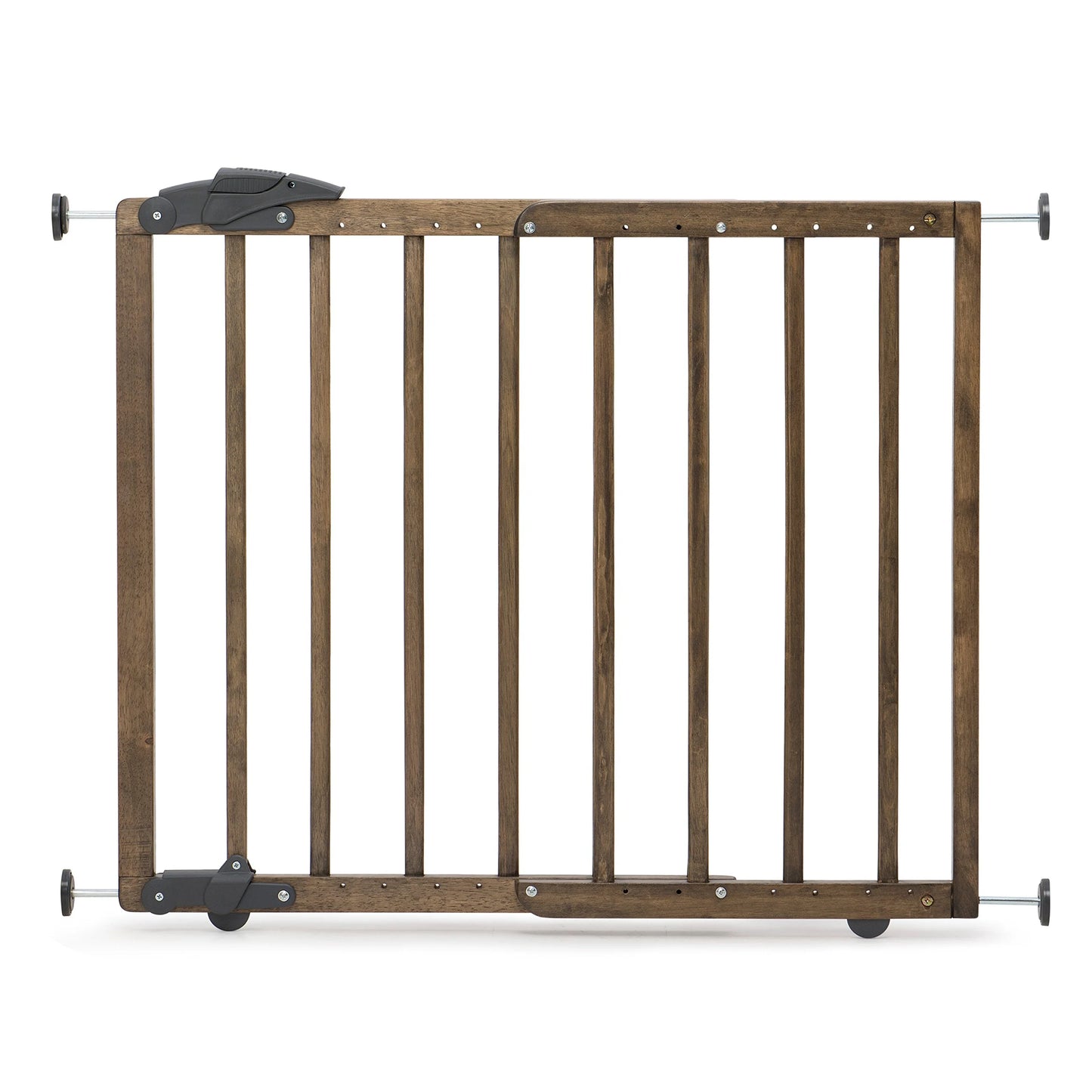 Rustic Wood Dreambaby 27.5-41" Nottingham Rustic Wooden Baby Gate for Stairs and Doorways, As Is condition - View 1