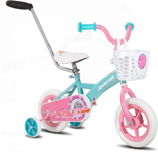 JOYSTAR Kids Bike for Ages 1-4, Toddler Bike with Training Wheels & Basket - View 1