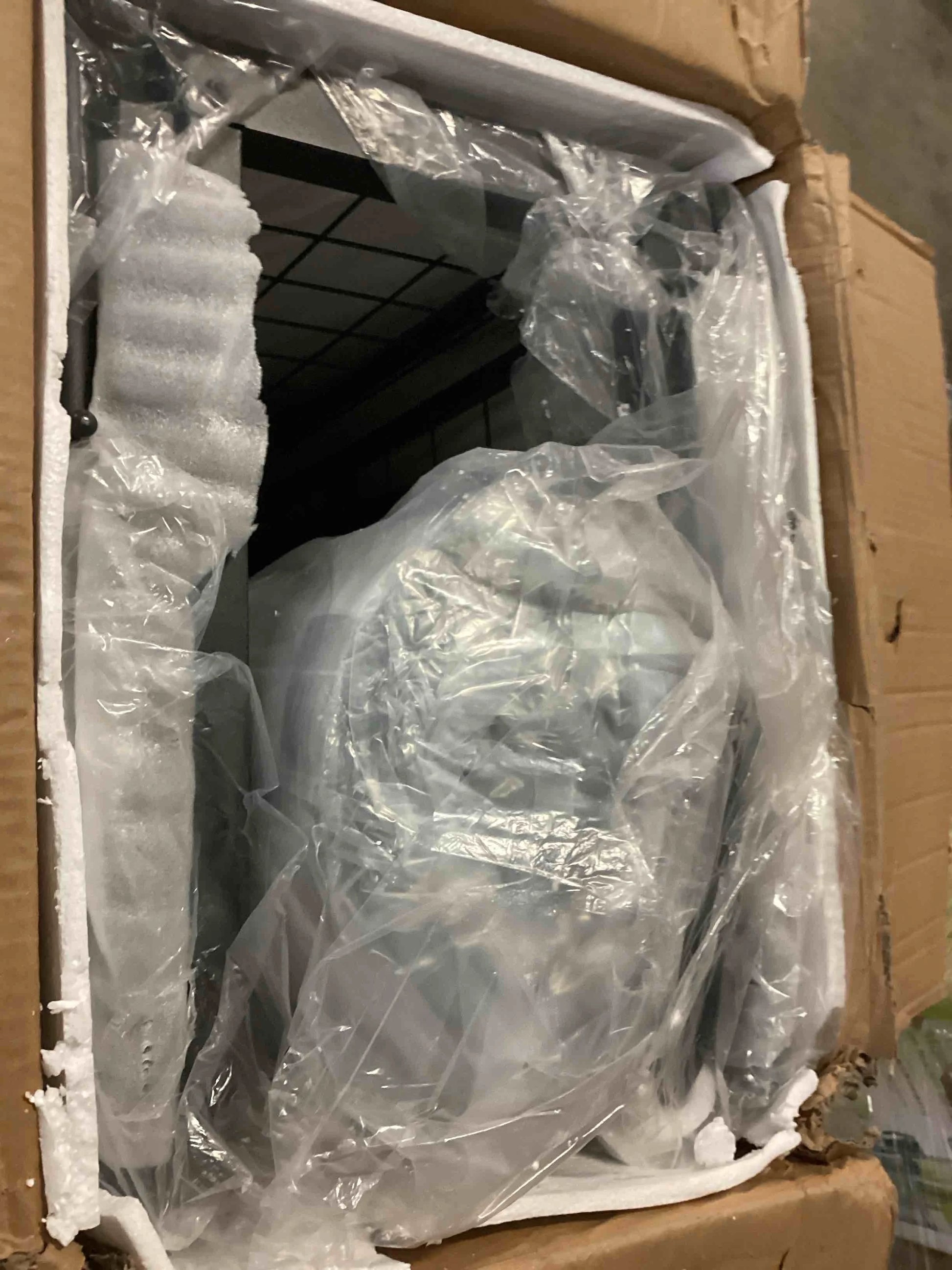 Neutral Metal, Memory Foam Karcog Rollaway Bed, Folding Bed with Mattress for Adults, Storage Cover Included, Cot Size Extra Guest Bed, Foldable Bed with Memory Foam Mattress and Sturdy Metal Frame on Wheels - 75” x 31”, Good Condition condition - View 5