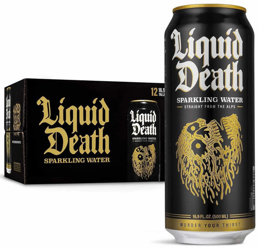 Liquid Death Sparkling Mountain Water 12-Pack - View 1
