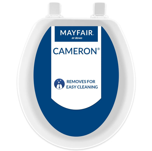 Mayfair Cameron White Toilet Seat - View 1