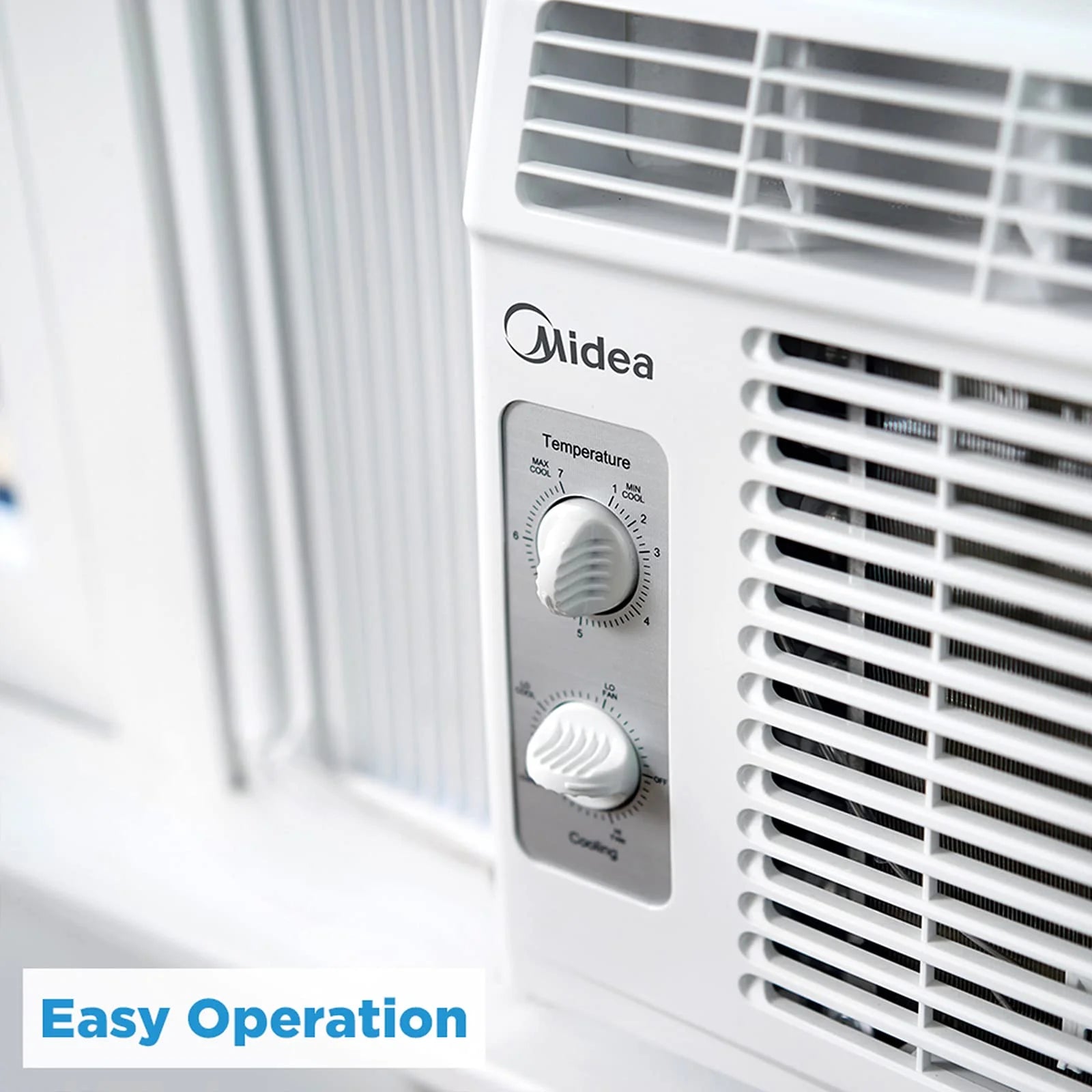 Midea 5,000 BTU EasyCool Small Window Air Conditioner - View 7