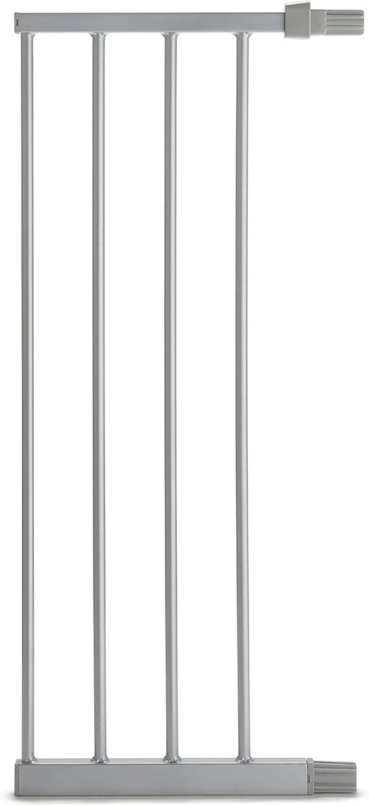 Munchkin® Easy Close Metal Baby Gate Extension - Silver - View 1