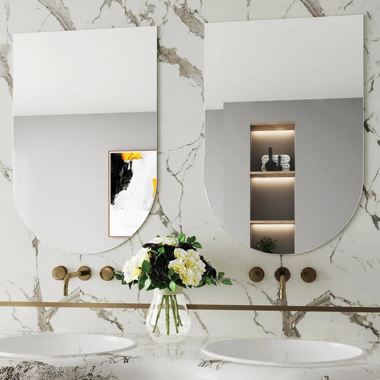 Nano Bathroom Mirrors Pair - View 1