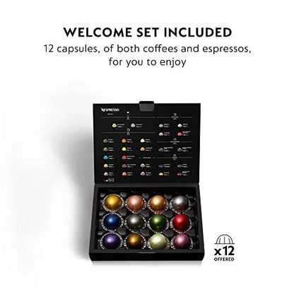 Nespresso Vertuo Next Deluxe Coffee and Espresso Machine by De'Longhi, Chrome - View 10