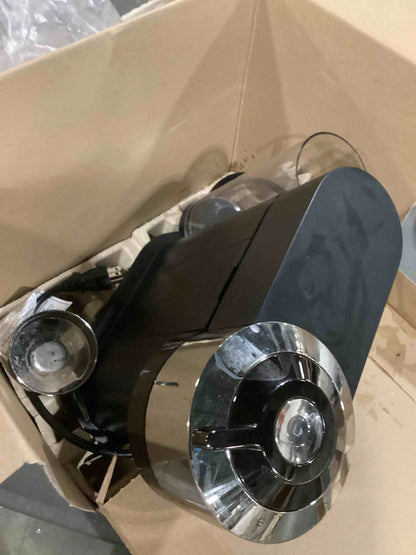 Chrome Plastic, Metal Nespresso Vertuo Next Deluxe Coffee and Espresso Machine by De'Longhi, Chrome, As Is condition - View 3