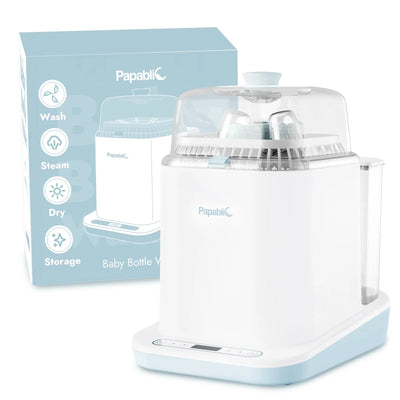 Papablic Baby Bottle Washer, Bottle Washer for All Bottles, Pump Parts & Baby Essentials