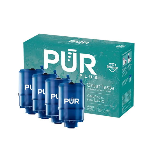 PUR PLUS Faucet Mount Replacement Filter 4-Pack, Genuine PUR Filter - View 1