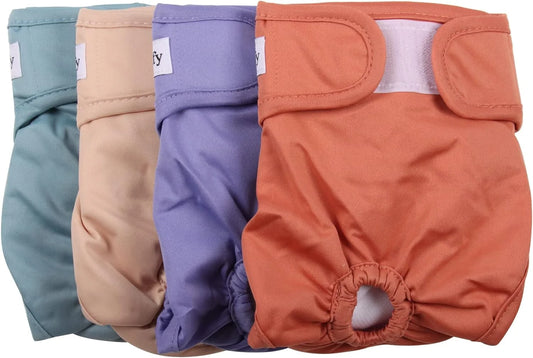 Reusable Female Dog Diapers for Small Dogs - View 1