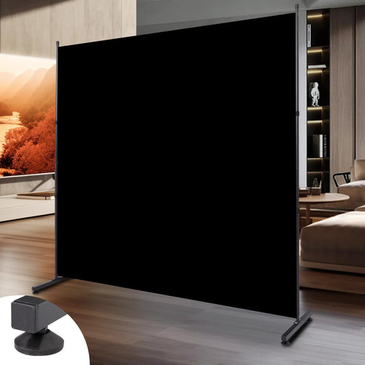 6FT Single Panel Privacy Screen Room Divider - View 1