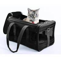 Sherpa Original Deluxe Travel Pet Carrier Airline Approved - Black Large