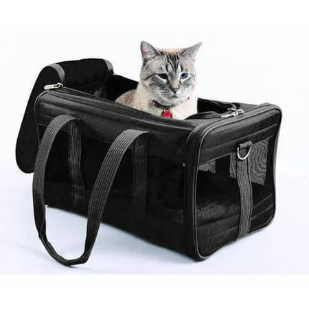 Sherpa Original Deluxe Travel Pet Carrier Airline Approved - Black Large - View 1
