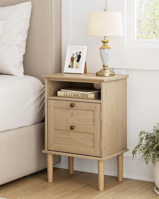 Small Night Stand Farmhouse Nightstand - View 1