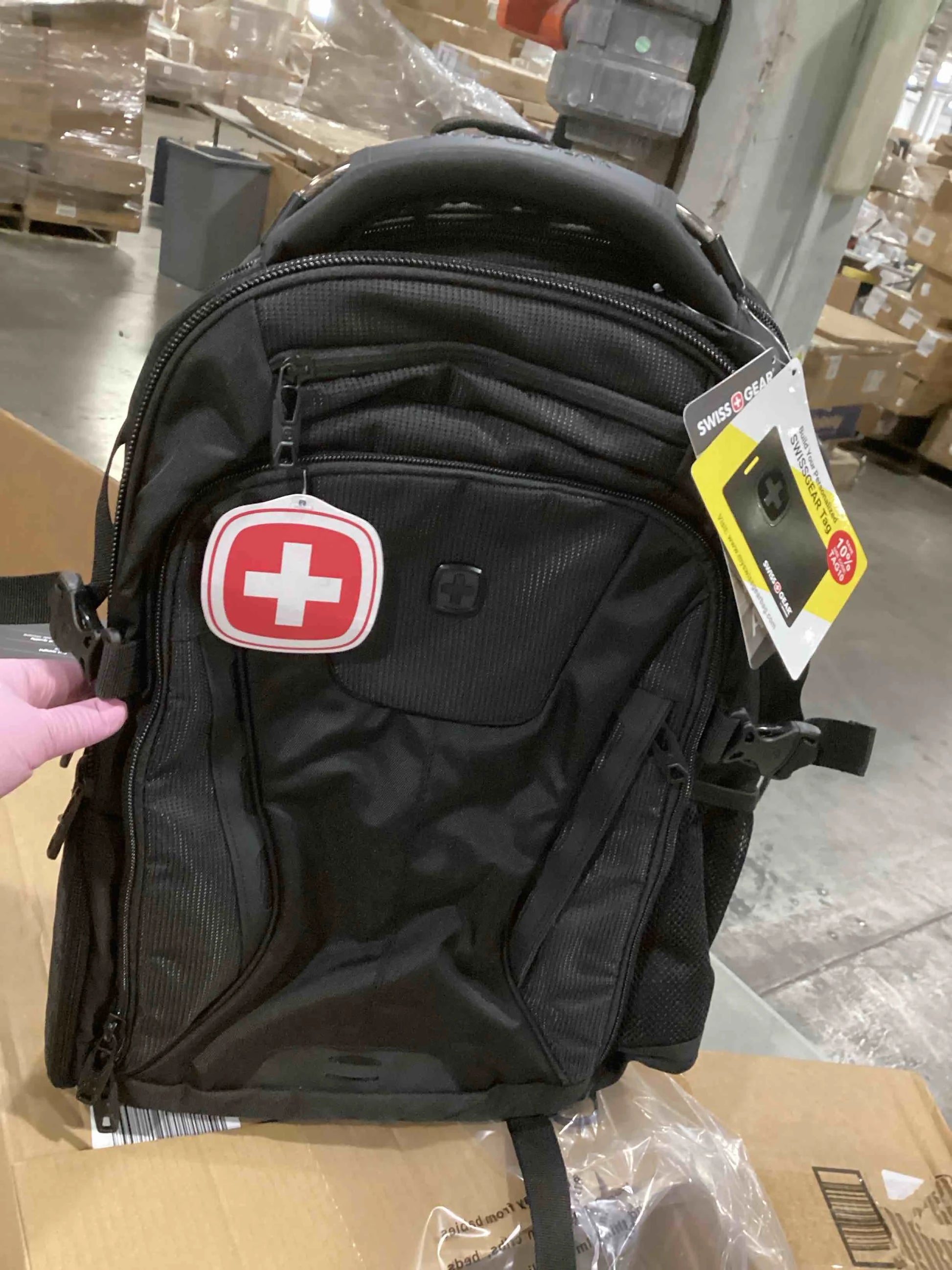 SwissGear ScanSmart Laptop Bag - Black Stealth - View 3