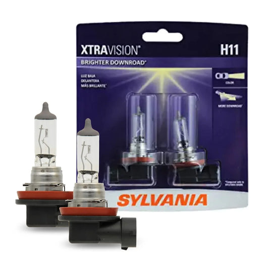 SYLVANIA H11 XtraVision High Performance Halogen Headlight Bulb - Pack of 2 - View 1