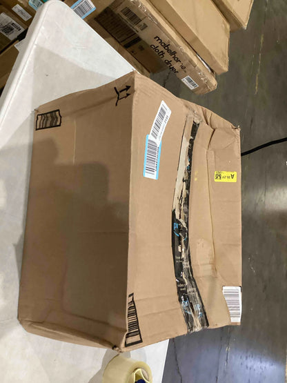 Brown/Black Poly Tarp 12x16FT, 16 Mil Heavy Duty Large Tarps, Waterproof Tarp with Brass Grommets and Reinforced Edges, UV Resistant, Tear&Fade Resistant Poly Tarp for Outdoor Camping Pool Car Tent Brown/Black-16mil 12' x 16', As Is condition - View 2