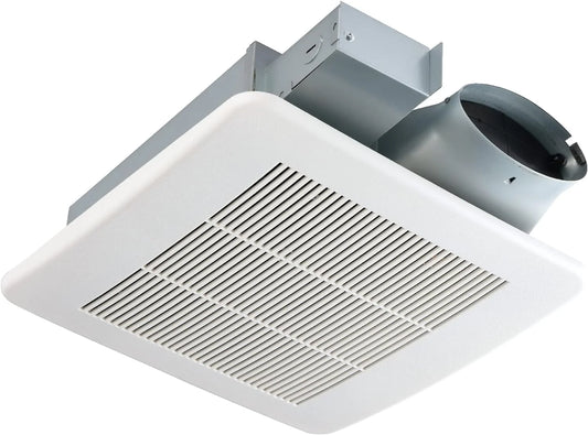 Tech Drive Bathroom Fan - White - View 1