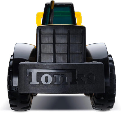 Tonka Steel Classics Front Loader - Yellow Toy Construction Truck - View 5