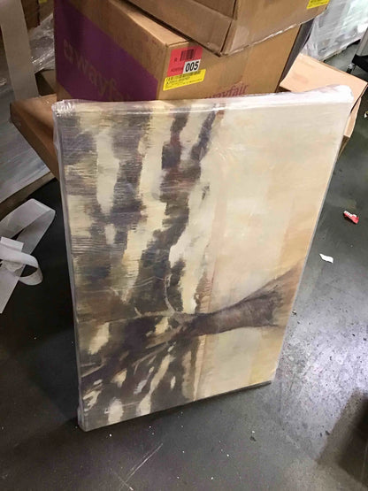 Multicolor Canvas Tree At The Meadows Edge Wall Art, Good Condition condition - View 2