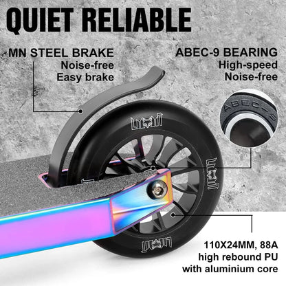 Intermediate and Beginner Stunt Scooter - Neo chrome - View 8