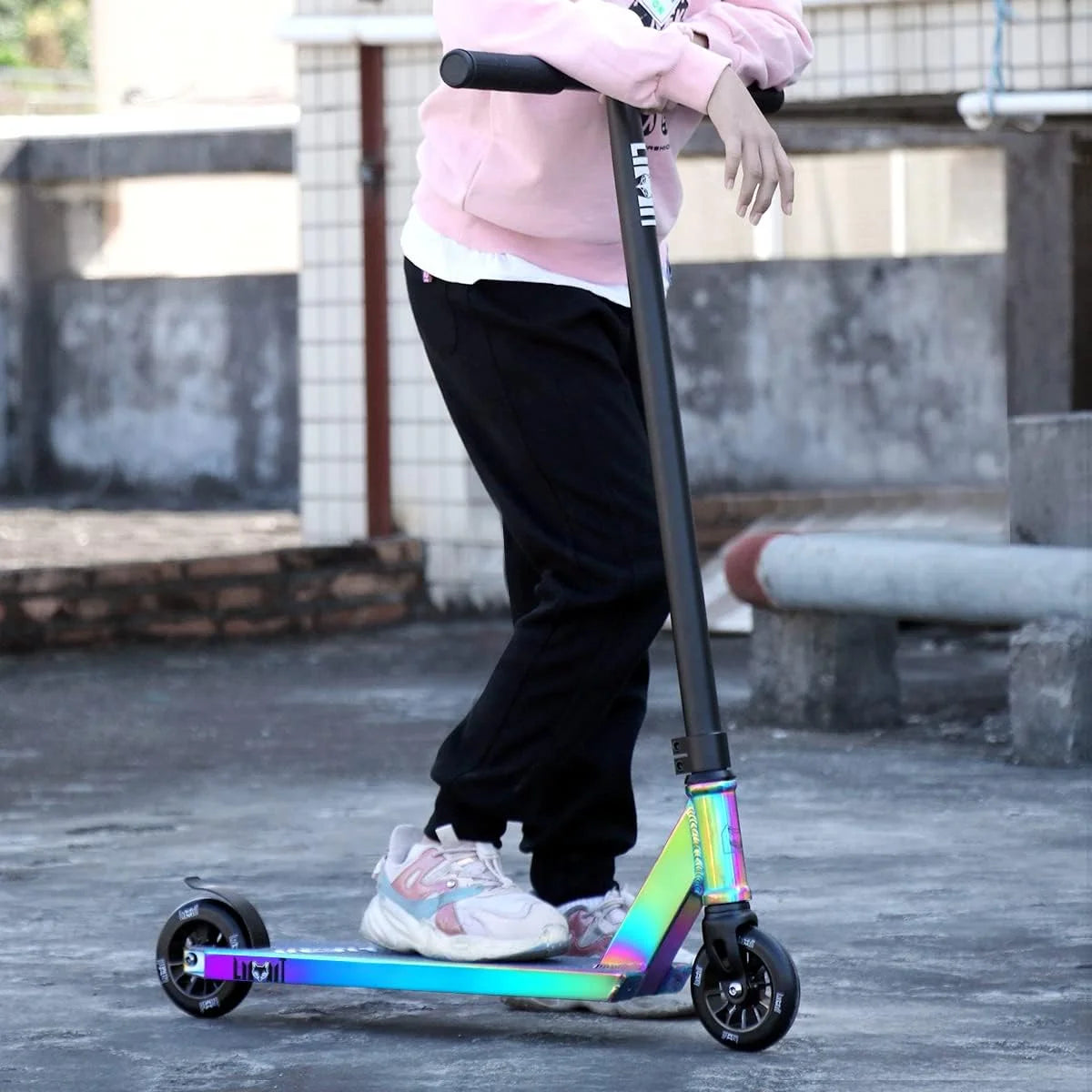 Neo chrome Trick Scooter-Intermediate and Beginner Stunt Scooter Suitable for Children, Teenagers and Adults 8 Years Old and Above Neo chrome, As Is condition - View 9