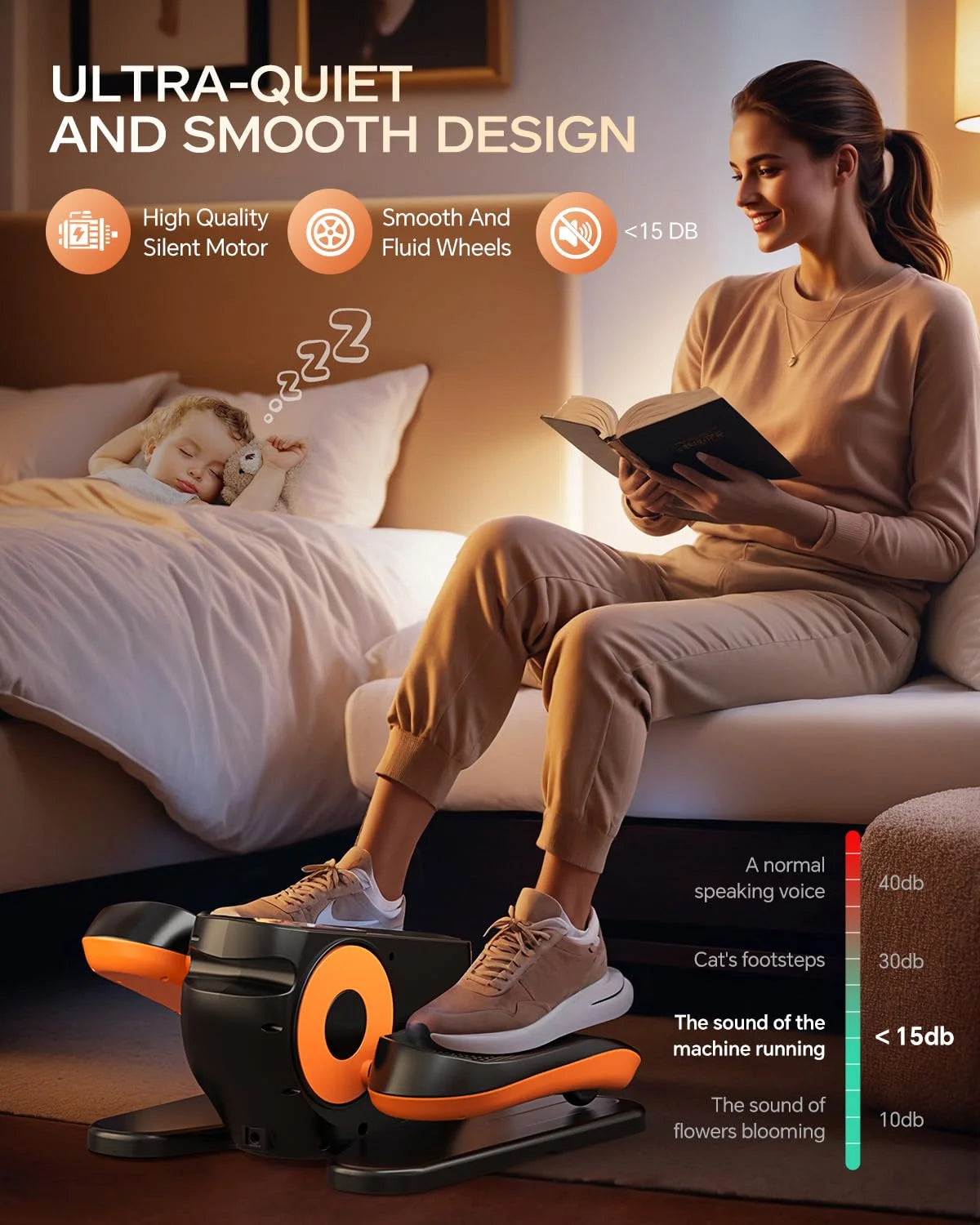 Under Desk Elliptical Machine - View 8