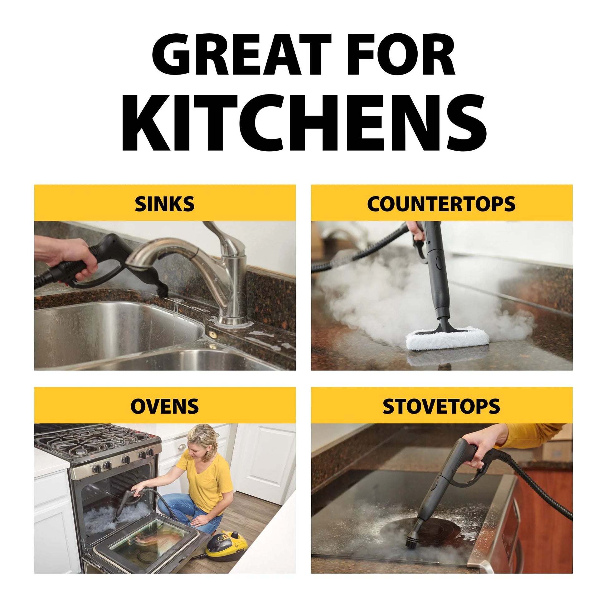 product Wagner Spraytech 0282014 915e On-Demand Steam Cleaner & Wallpaper Removal, Multipurpose Power Steamer, 18 Attachments Included (Some Pieces Included in Storage Compartment) For Floor, As Is condition - View 11
