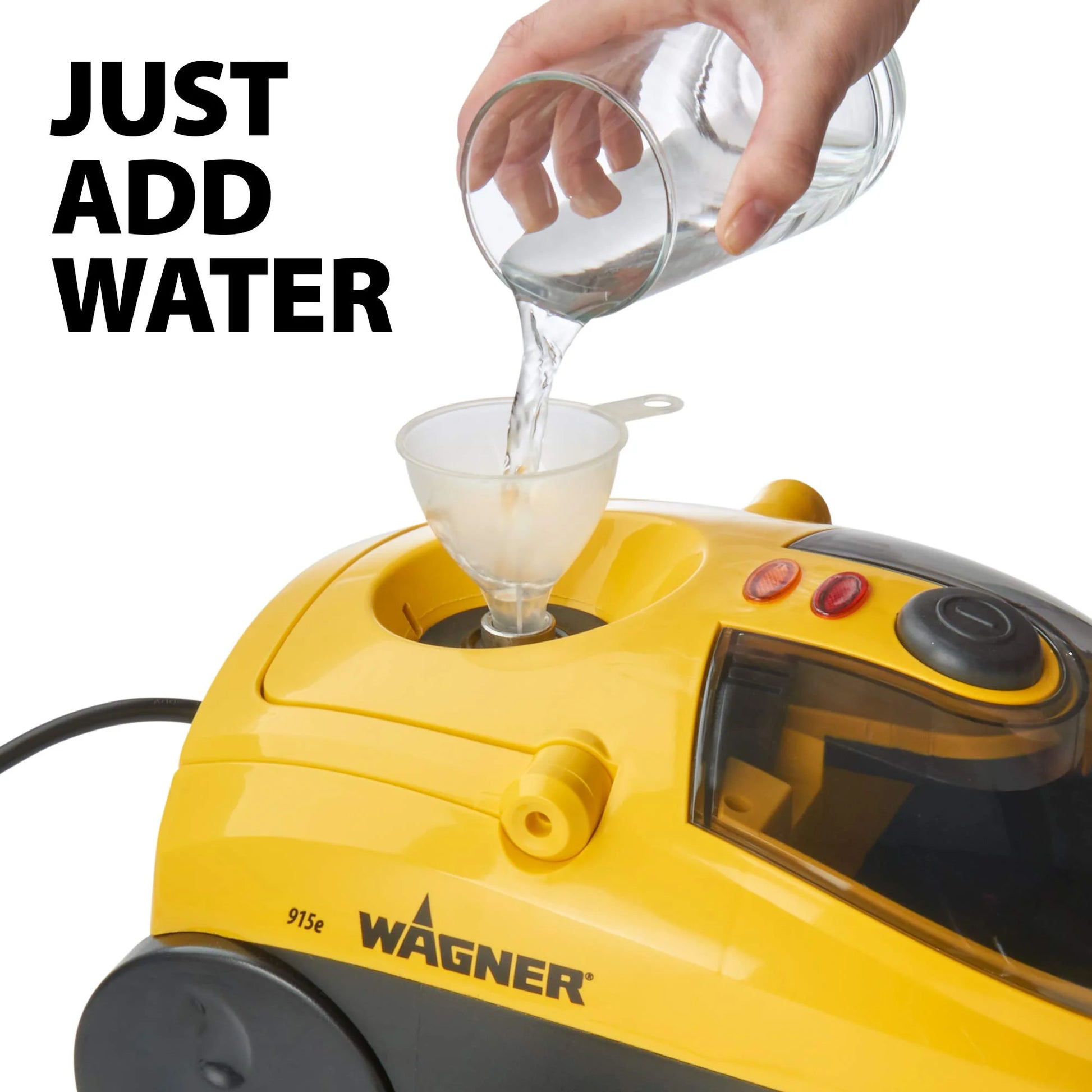 product Wagner Spraytech 0282014 915e On-Demand Steam Cleaner & Wallpaper Removal, Multipurpose Power Steamer, 18 Attachments Included (Some Pieces Included in Storage Compartment) For Floor, As Is condition - View 14