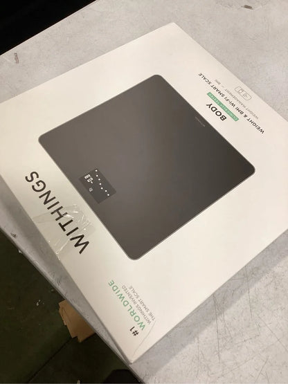 White Plastic Withings Body - Digital Wi-Fi Smart Scale with Automatic Smartphone App Sync, BMI, Multi-User Friendly, with Pregnancy Tracker & Baby Mode, Brand New condition - View 2