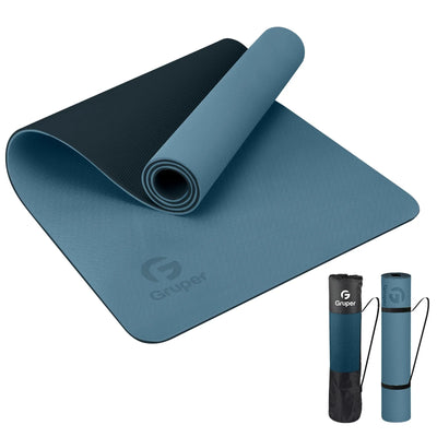 Yoga Mat Non Slip, Eco Friendly Fitness Exercise Mat with Carrying Strap,Pro Yoga Mats for Women,Workout Mats for Home, Pilates and Floor Exercises
